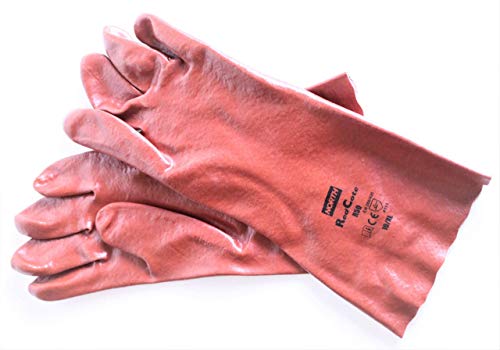 NORTH Redcoat Handschuh Gr. XL rot 12 Paar Arbeitshandschuhe Handschuhe Gummi von myMAW