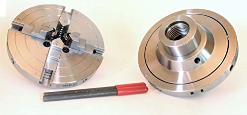 Profi Spannfutter Backenfutter M 18 x 2,5 oder M 33 x 3,5 selbstzentrierend Drechselbank Drechseln, Gewinde:M 18 von myMAW
