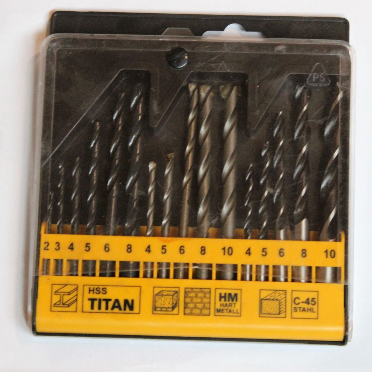 myMAW Bohrersatz HSS Titan Bohrer Satz 16-teilig 2-10 mm Bohren Metall Holz Hartm… myMAW Bohrersatz HSS Titan Bohrer Satz 16-teilig 2-10 mm Bohren Metall Holz Hartm… von myMAW