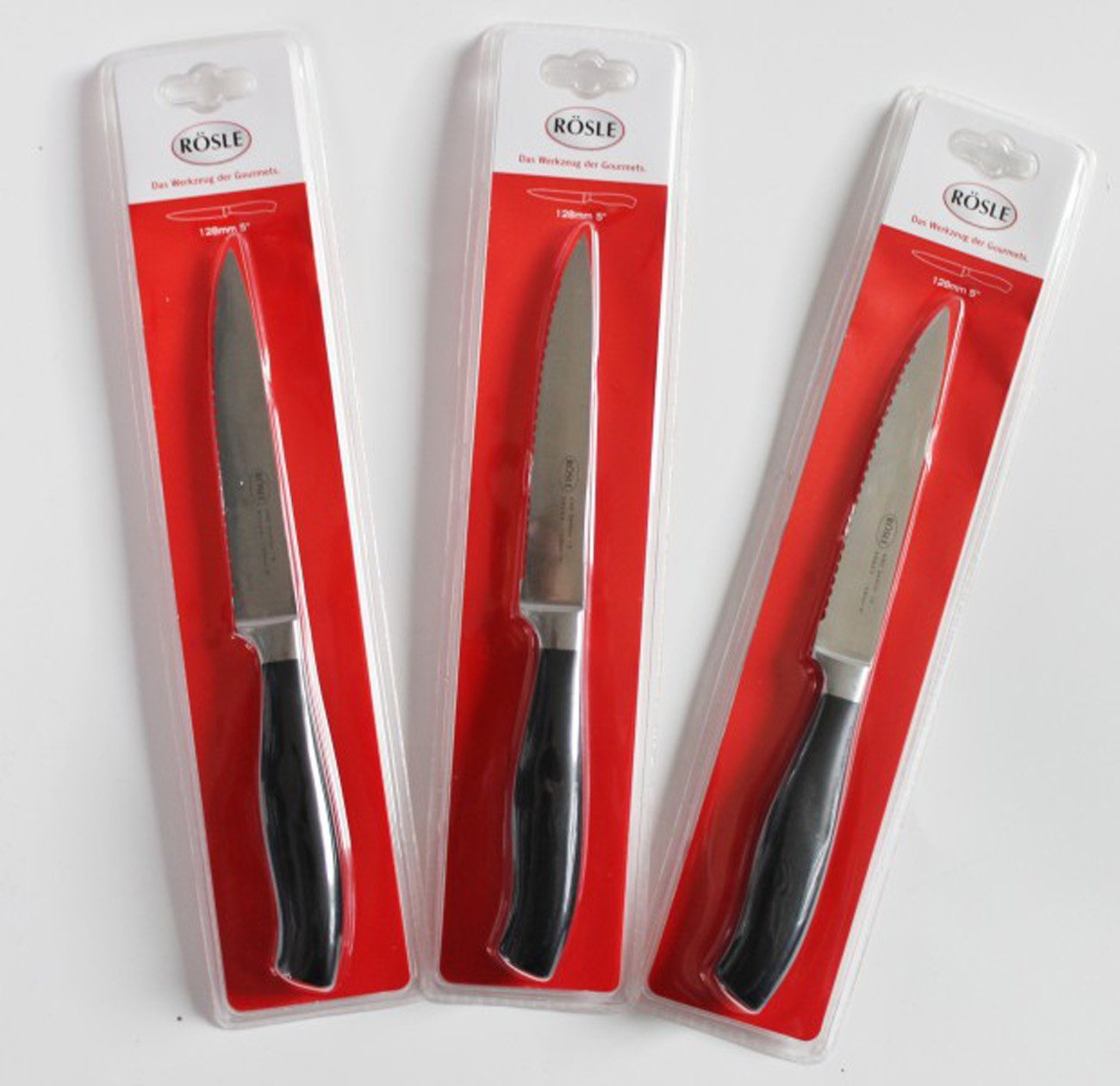 myMAW Brotmesser 3 RÖSLE Messer 128 mm Küchenmesser Universalmesser Allzweckmesse… von myMAW