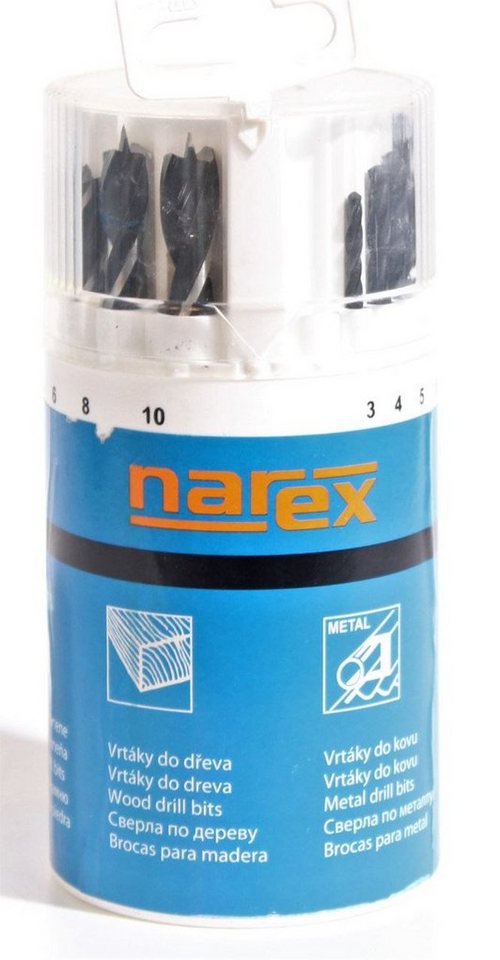 myMAW Metallbohrer NAREX Bohrer Set 18 tlg. Holzbohrer Metallbohrer Steinbohrer 3-1… myMAW Metallbohrer NAREX Bohrer Set 18 tlg. Holzbohrer Metallbohrer Steinbohrer 3-1… von myMAW