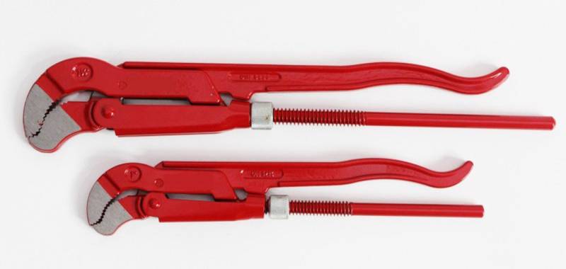 myMAW Montagezange Eckrohrzange 1 oder 1 1/2 Zoll S-Maul-Eck-Rohrzange Wapu Made in… myMAW Montagezange Eckrohrzange 1 oder 1 1/2 Zoll S-Maul-Eck-Rohrzange Wapu Made in… von myMAW