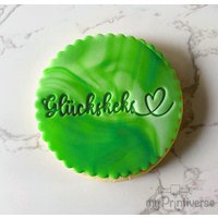Fondantstempel Glückskeks Mit Herz Fondantstempel Glückskeks Mit Herz von myPrintiverse