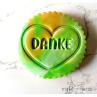 Fondantstempel | Keksstempel Danke Fondantstempel | Keksstempel Danke von myPrintiverse