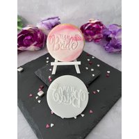 Fondantstempel Team Bride | Jga Verlobung von myPrintiverse