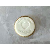 Personalisierter Fondantstempel Hochzeit | Verlobung Jahrestag Personalisierter Fondantstempel Hochzeit | Verlobung Jahrestag von myPrintiverse
