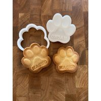 Personalisierter Keksstempel in Pfotenform von myPrintiverse