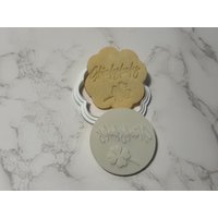 stempel Glückskeks Mit Kleeblatt von myPrintiverse