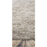 mySPOTTI Badrückwand »Mauerwerk«, BxH:100 cm x 210 cm, beige von mySPOTTI