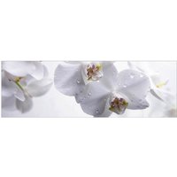 mySPOTTI Badrückwand »Orchid«, BxH:140 cm x 45 cm, weiß von mySPOTTI