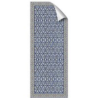 mySPOTTI Duschrückwand-Panel, fresh, Mosaikfliesenoptik, 255x100 cm - blau von mySPOTTI