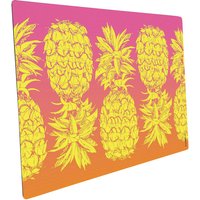 mySPOTTI Mini-Spritzschutz »Ananas Yellow«, Aluverbund, Ananas mySPOTTI Mini-Spritzschutz »Ananas Yellow«, Aluverbund, Ananas von mySPOTTI
