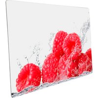 mySPOTTI Mini-Spritzschutz »Aqua-Himbeeren«, Aluverbund, Himbeere von mySPOTTI