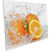 mySPOTTI Mini-Spritzschutz »Aqua-Orange«, Aluverbund, Orange mySPOTTI Mini-Spritzschutz »Aqua-Orange«, Aluverbund, Orange von mySPOTTI