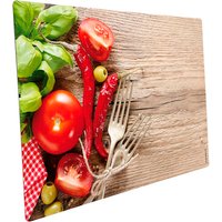 mySPOTTI Mini-Spritzschutz »Italian Cooking«, Aluverbund, Bild mySPOTTI Mini-Spritzschutz »Italian Cooking«, Aluverbund, Bild von mySPOTTI