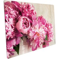 mySPOTTI Mini-Spritzschutz »Pfingstrose«, Aluverbund, Blumen von mySPOTTI
