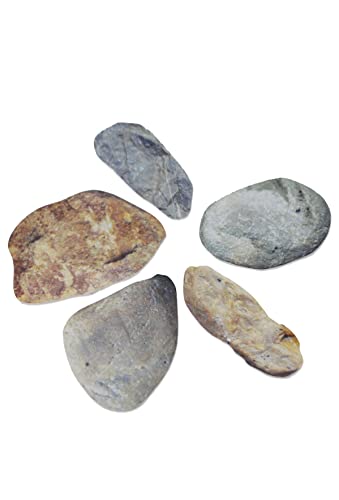 mySPOTTi Step On Selbstklebende Anti-Rutsch Dusch und Badewannen Aufkleber (30 x 30 cm, Kieselstein) von mySPOTTi