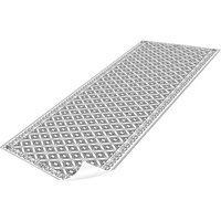 mySPOTTI Vinyl Teppich »Dschafar«, BxL:255 cm x 65 cm, grau|weiß von mySPOTTI