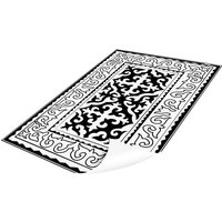 mySPOTTI Vinyl Teppich »Nimani«, BxL:65 cm x 85 cm, schwarz|weiß von mySPOTTI