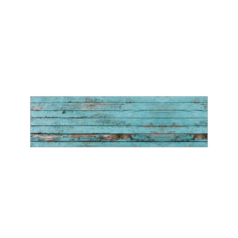 MySpotti Küchenrückwand Profix Cucina Ernest Holz 210 x 60 cm Cyan von mySPOTTi
