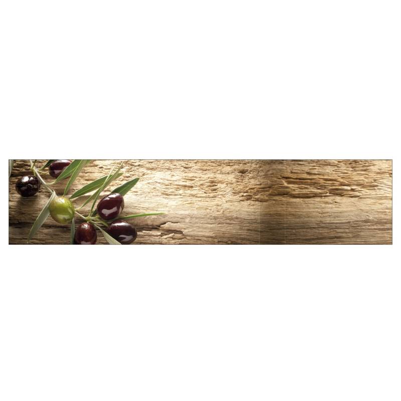 MySpotti Küchenrückwand Profix Cucina Mediterran 270 x 60 cm Braun von mySPOTTi