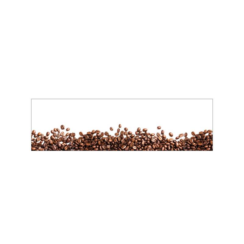 MySpotti Küchenrückwand Profix Cucina Mr. Beans 210 x 60 cm Kaffeebraun von mySPOTTi