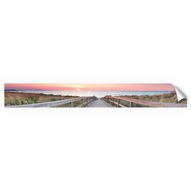 Myspotti Küchenrückwandfolie Ostseestrand Selbstklebend 450 cm x 60 cm von mySPOTTi