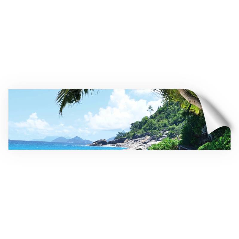 Myspotti Küchenrückwandfolie Seychellen Selbstklebend 220 cm x 60 cm Myspotti Küchenrückwandfolie Seychellen Selbstklebend 220 cm x 60 cm von mySPOTTi