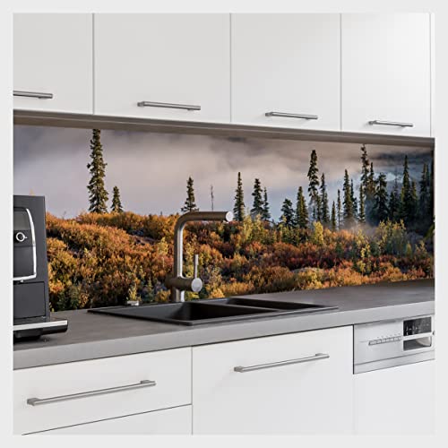 mySPOTTi Fixy - Selbstklebende Küchenrückwand (einfache Montage, alle Untergründe, Premium Digitaldruck) (120 x 60 cm, Aiden) von mySPOTTi