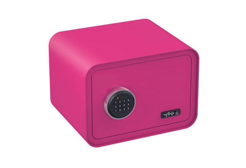 mySafe BASI Tresor Elektrischer Tresor mit Zahlenschloss (Packung, 1-St), Zahlencode, Alarm, 2 Notschlüssel, Notstromaggregat - Diverse Farben von mySafe BASI