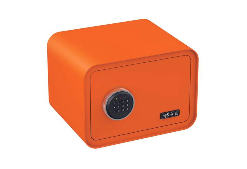 mySafe BASI Tresor Elektrischer Tresor mit Zahlenschloss (Packung, 1-St), Zahlencode, Alarm, 2 Notschlüssel, Notstromaggregat - Diverse Farben von mySafe BASI