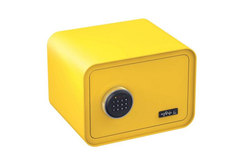 mySafe BASI Tresor Elektrischer Tresor mit Zahlenschloss (Packung, 1-St), Zahlencode, Alarm, 2 Notschlüssel, Notstromaggregat - Diverse Farben von mySafe BASI