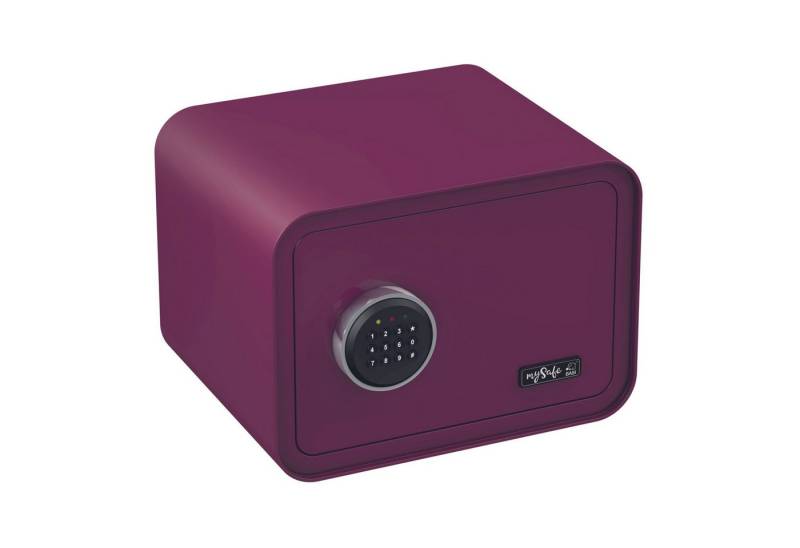 mySafe BASI Tresor Elektrischer Tresor mit Zahlenschloss (Packung, 1-St), Zahlencode, Alarm, 2 Notschlüssel, Notstromaggregat - Diverse Farben von mySafe BASI