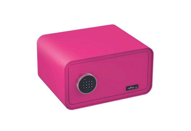 mySafe BASI Tresor Elektrischer Tresor mit Zahlenschloss (Packung, 1-St), Zahlencode, Alarm, 2 Notschlüssel, Notstromaggregat - Diverse Farben von mySafe BASI