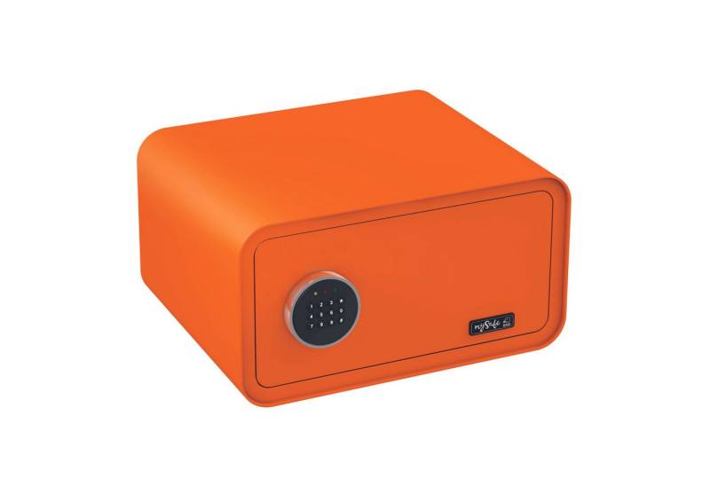 mySafe BASI Tresor Elektrischer Tresor mit Zahlenschloss (Packung, 1-St), Zahlencode, Alarm, 2 Notschlüssel, Notstromaggregat - Diverse Farben von mySafe BASI