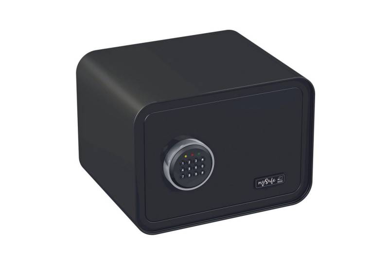 mySafe BASI Tresor Elektrischer Tresor mit Zahlenschloss (Packung, 1-St), Zahlencode, Alarm, 2 Notschlüssel, Notstromaggregat - Diverse Farben von mySafe BASI
