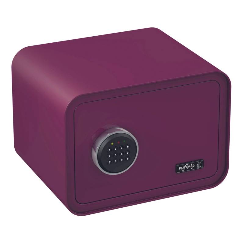 mySafe - Elektronik-Möbel-Tresor - mySafe 350 - Code - Beere - 2018-0000-2400 von mySafe Basi