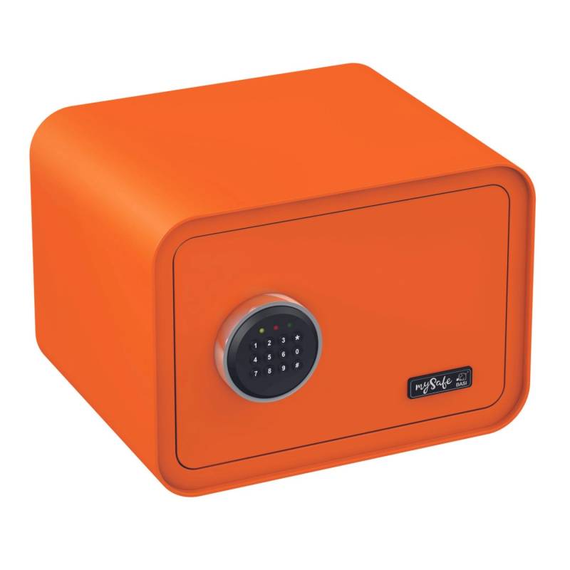 mySafe - Elektronik-Möbel-Tresor - mySafe 350 - Code - Orange von mySafe Basi