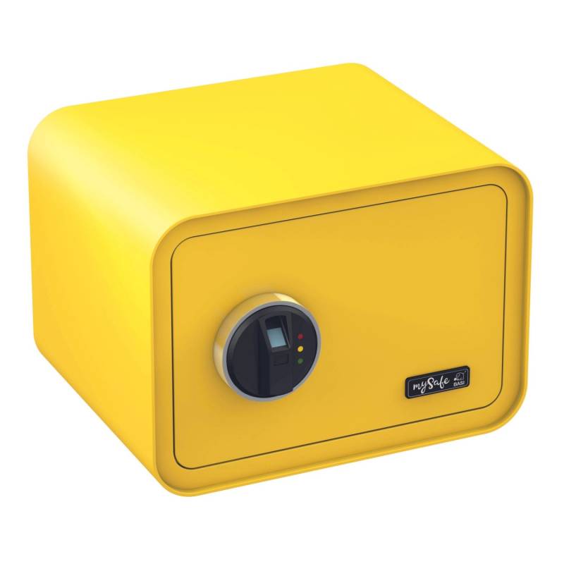 mySafe - Elektronik-Möbel-Tresor - mySafe 350 - Fingerprint - Zitronengelb - 2018-0002-1600 von mySafe Basi