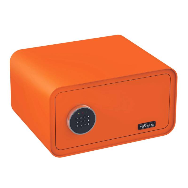 mySafe - Elektronik-Möbel-Tresor - mySafe 430 - Code - Orange - 2018-0001-1900 von mySafe Basi