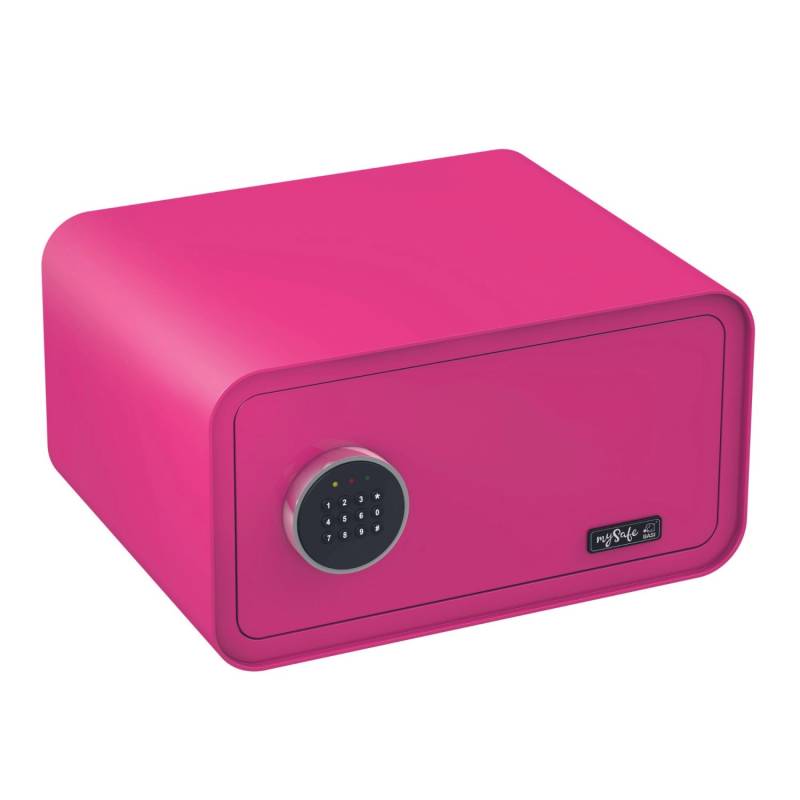 mySafe - Elektronik-Möbel-Tresor - mySafe 430 - Code - Pink - 2018-0001-1800 von mySafe Basi