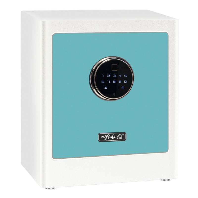 mySafe Premium - Elektronik-Möbel-Tresor - 350 - Code & Fingerprint - Blau-Weiß - 2020-0000-1013 von mySafe Premium Basi