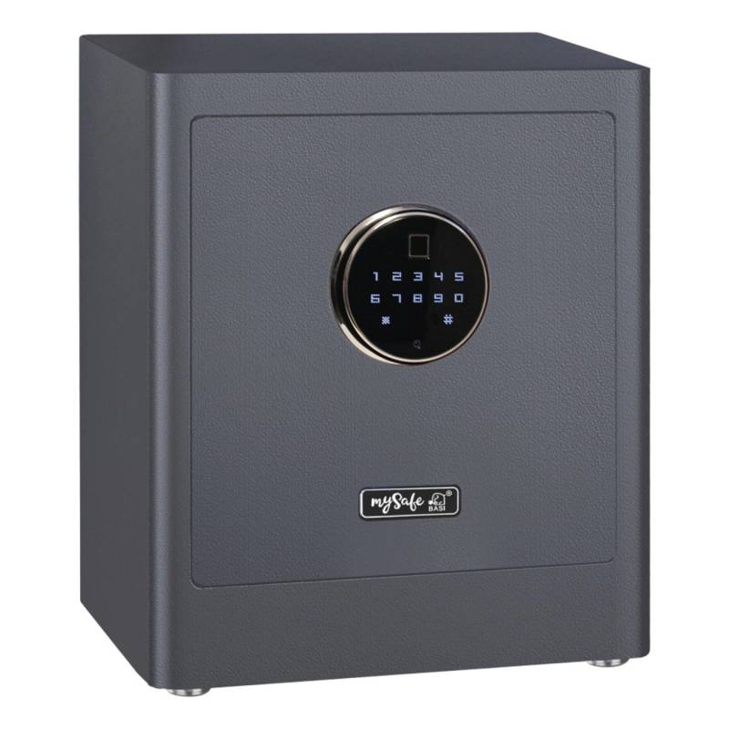 mySafe Premium - Elektronik-Möbel-Tresor - 350 - Code & Fingerprint - Grau - 2020-0000-1200 von mySafe Premium Basi