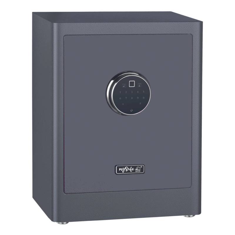 mySafe Premium - Elektronik-Möbel-Tresor - 450 - Code & Fingerprint - Grau - 2020-0001-1200 von mySafe Premium Basi