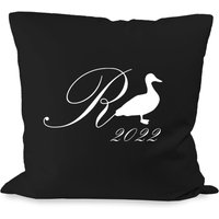 Rente Ente 2022 - Rentner Zierkissen Mit Füllung 40cm X von myShirtStore