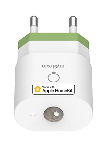 myStrom WiFi Motion Sensor, Bewegungsmelder, mit Temperatur- und Helligkeitssensor. Works with Apple HomeKit. Rest API für Integration in eigene Systeme. von myStrom