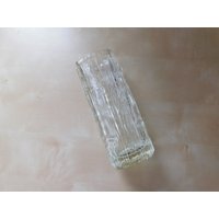 70Er Jahre Eisrinden Glas Vase von myTreasureNook