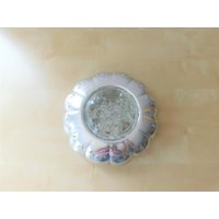 Versilberte Frosch Blume Mit Cutwork Und Ätzung von myTreasureNook