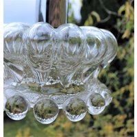 70Er Lampe Schwere Deckenlampe Hippie True Vintage Glas Hängelampe von myVINTAGEsoulandpain
