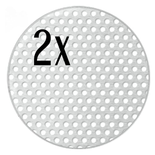 2X Ersatzsieb für Weihrauchbrenner Silber Nickel von myZirbe